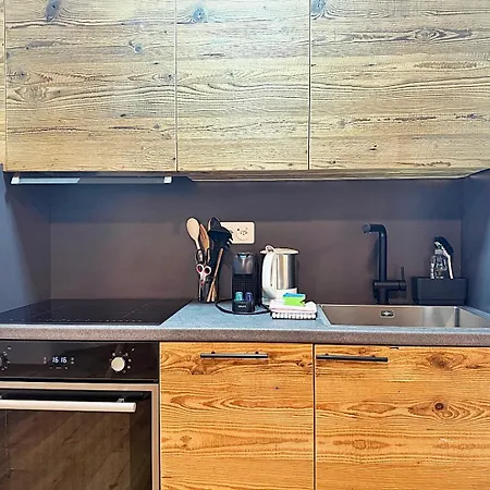 Bijou, Holz, Zentral, Mit Garage Und Pool -cb102-b Appartamento Sankt Moritz