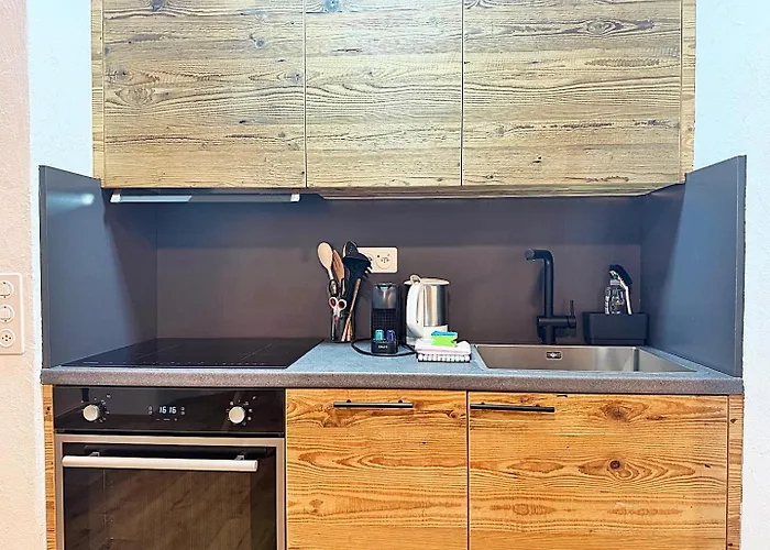 Bijou, Holz, Zentral, Mit Garage Und Pool -cb102-b Apartment St. Moritz