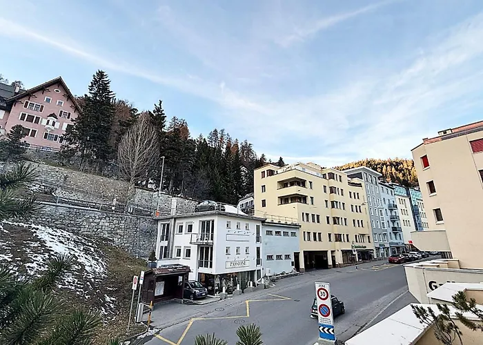 Apartment Bijou, Holz, Zentral, Mit Garage Und Pool -cb102-b St. Moritz